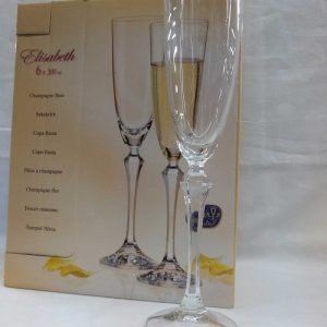Copa de cristal x6 Champange