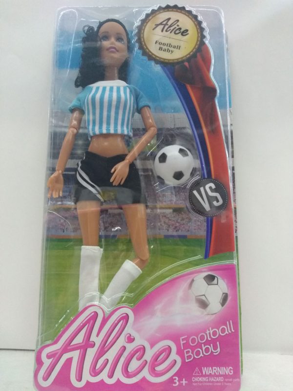 Muñeca Alice Futbolista