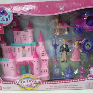 Castillo c/carruaje principes y accesorios