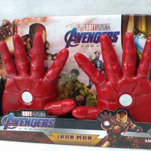 Guantes super heroes c/luz en caja