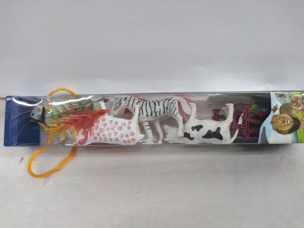 Animales de granja x6 en caja
