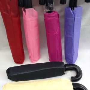 Paragua mini m/curvo madera