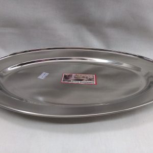 Fuente oval acero inoxidable