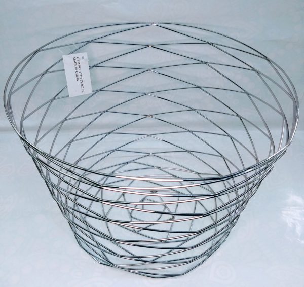 Frutera cromada plata