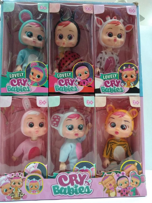 Muñeca Cry Babies en caja