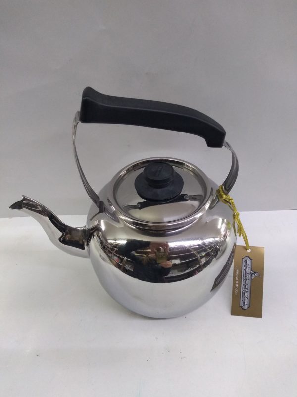 Pava clasica acero Inox "Gamuza" mango bakelita