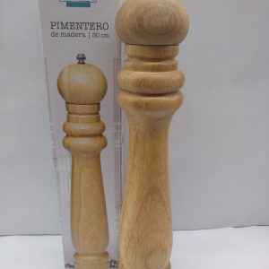 Pimentero de madera 30cm en caja
