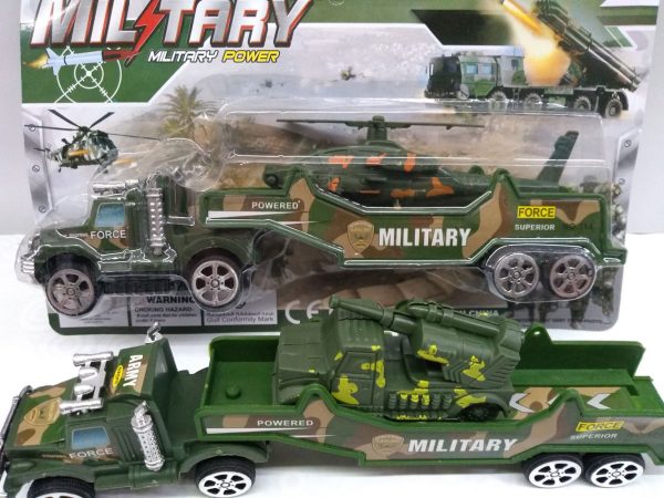 Camion militar en blister