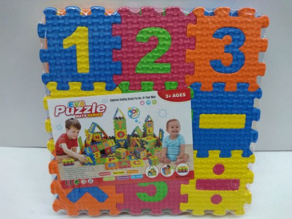Rompecabezas goma eva x27 piezas