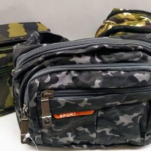 Riñonera camuflada 4 cierres "Owen"