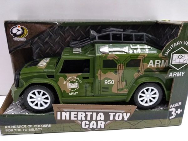 Camion militar en caja