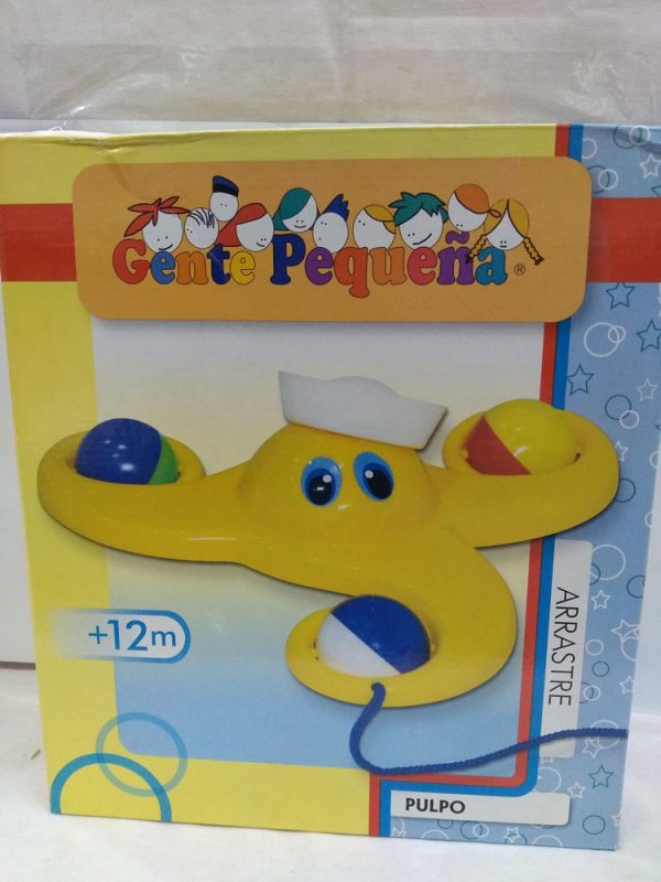 Arrastre pulpo en caja