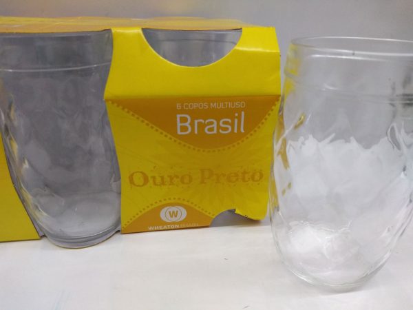 Vaso brasilero pack x6