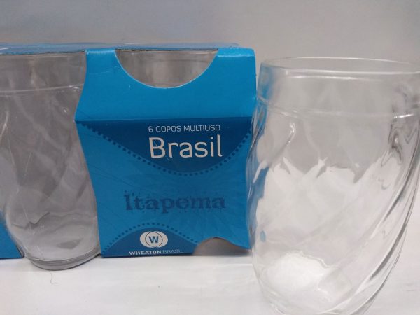 Vaso brasilero pack x6