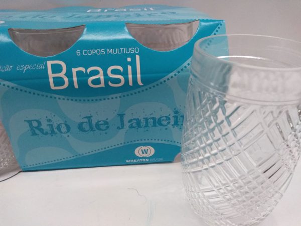 Vaso brasilero pack x6