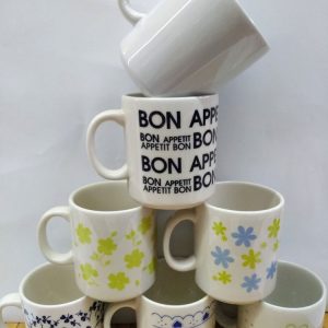 Jarro mug ceramica decorado