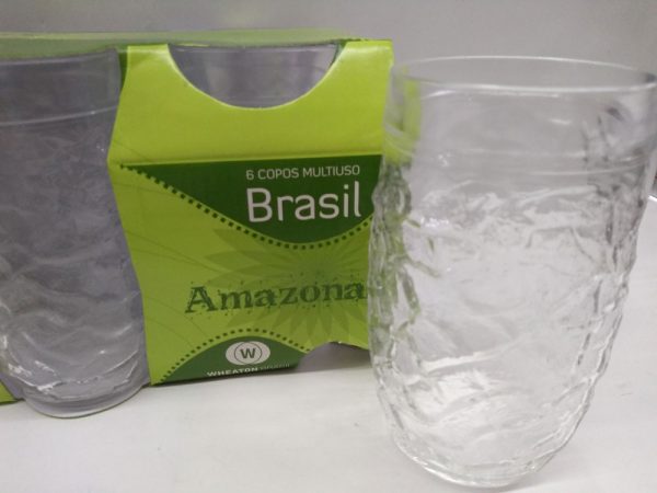 Vaso brasilero pack x6