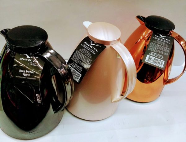 Jarra termica "Viena" cobre/onix metalizado