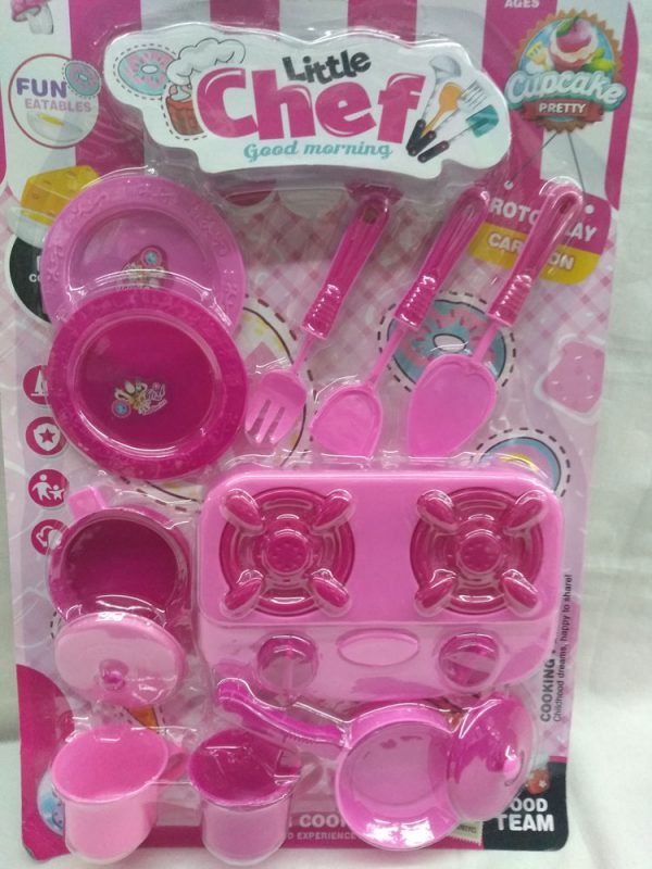 Set de cocina en blister