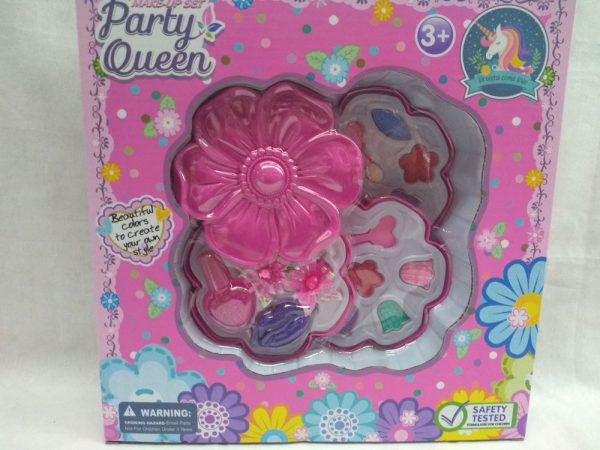 Set de maquillaje flor en caja