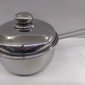 Cacerola c/mango de acero Inox "Gamuza" 18cm