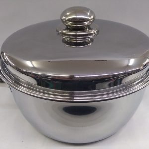 Cacerola acero Inox "Gamuza" 24cm c/asas