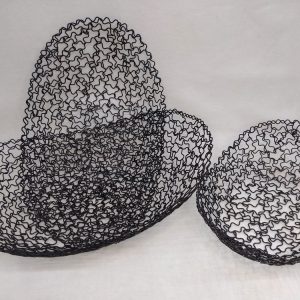 Set de bandejas labradas x2