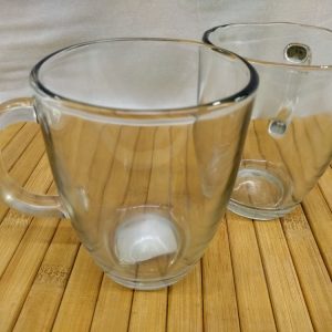 Taza vidrio amanecer