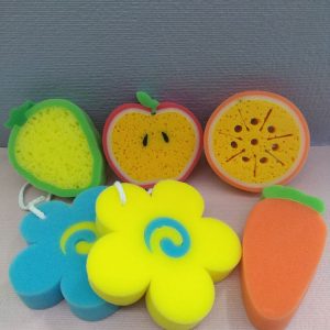 Esponja de baño infantil c/forma