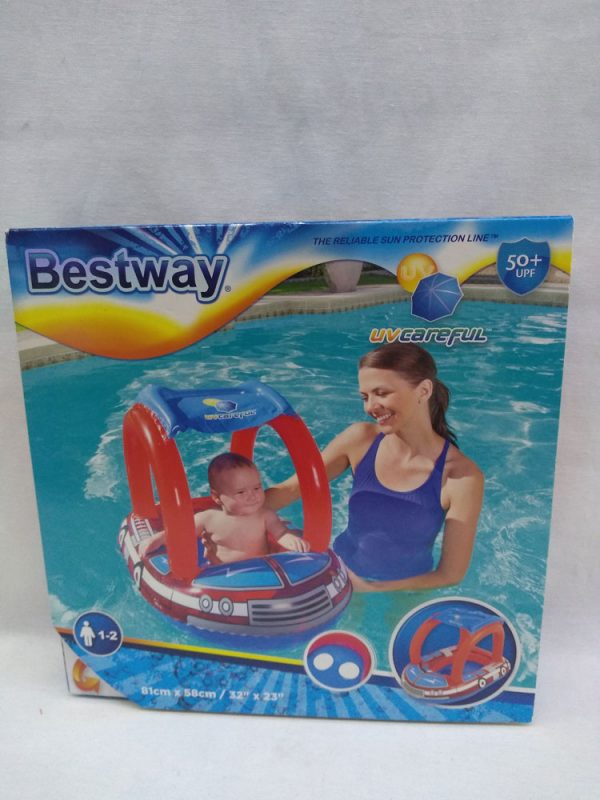 Bote c/techo inflable en caja