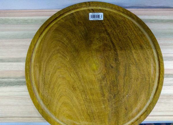 Pizzera de madera 35cm c/ranura