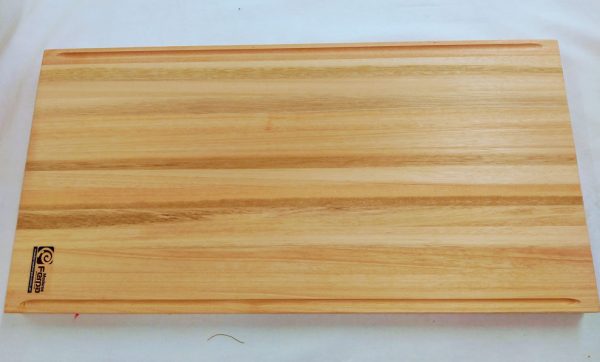 Tabla de madera gastronomica c/ranura