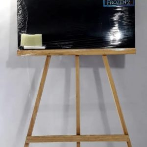 Pizarron de madera c/pie