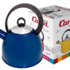Pava acero color m/bakelita en caja