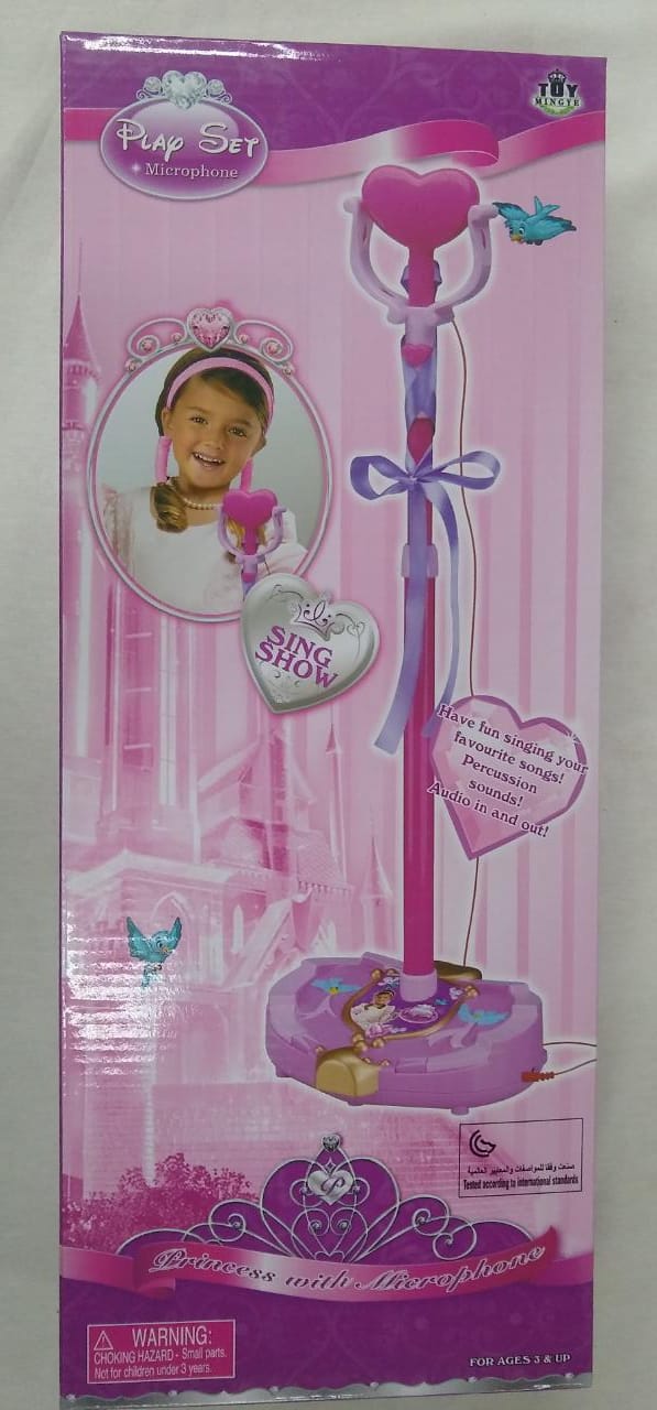 Microfono de pie infantil