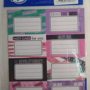 Etiquetas x16 "Holografica"