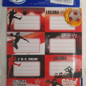 Etiquetas x16 "Gloria eterna"