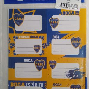 Etiquetas x16 "Boca"