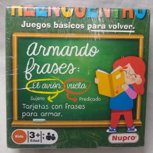 Juego de mesa "Armando frases"