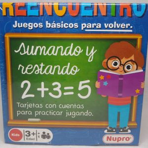 Juego de mesa "Sumando y restando"