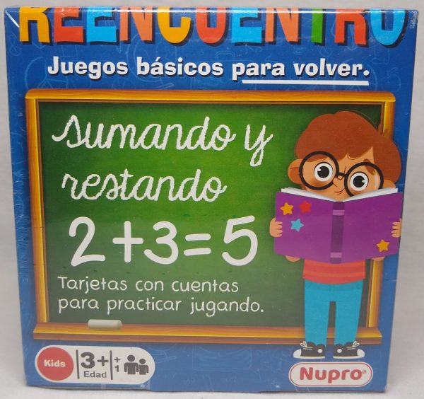 Juego de mesa "Sumando y restando"