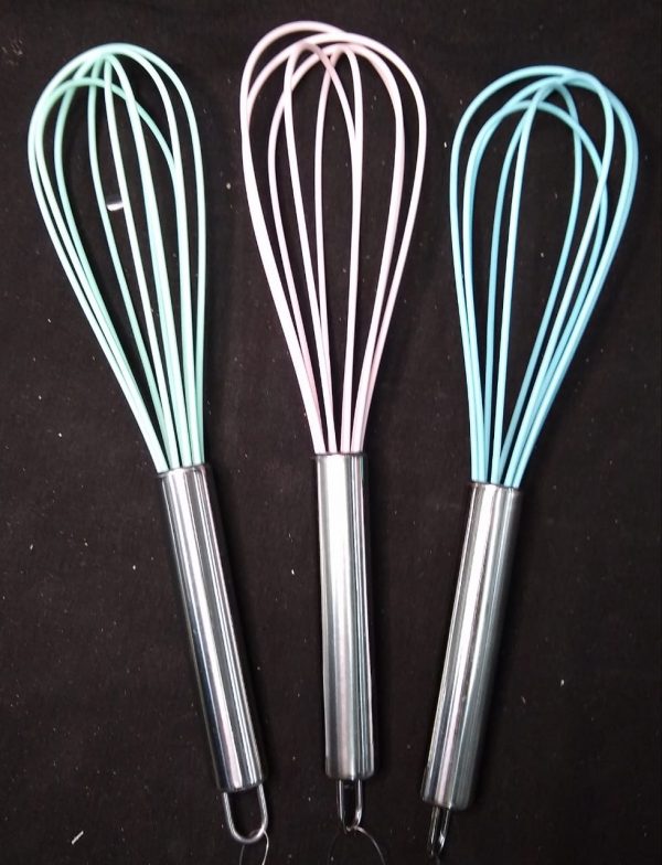 Batidor de silicona m/acero