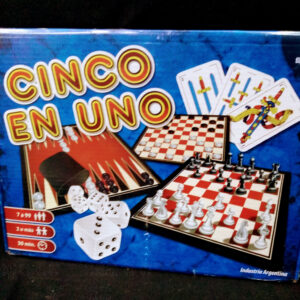 Juego de mesa 5 en 1