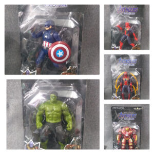Muñeco avengers c/luz articulado