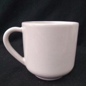 Tazon ceramica blanco