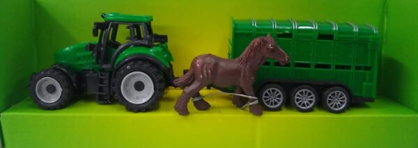 Tractor c/remolque y caballito
