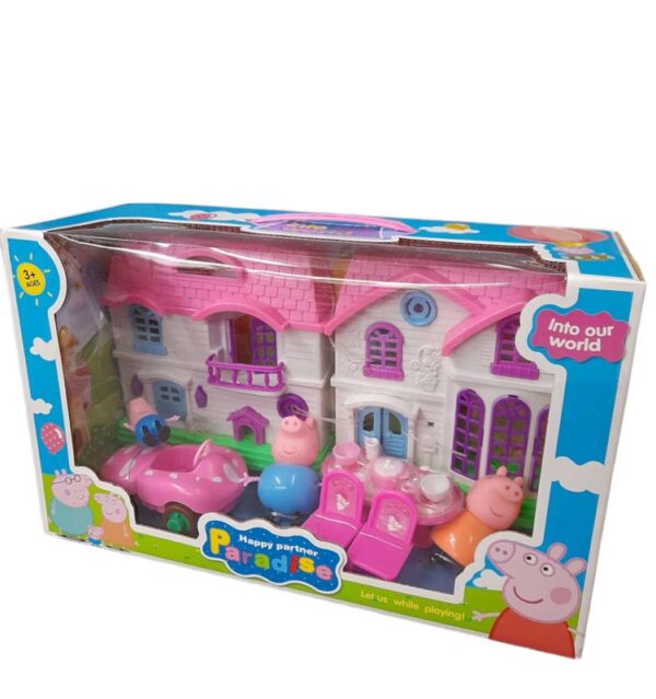 Casa peppa pig en caja