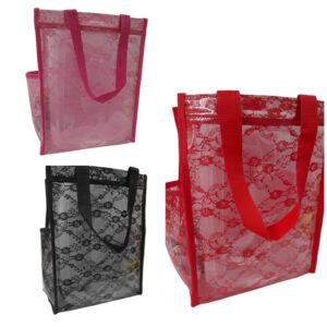 Bolso matero pvc c/encaje