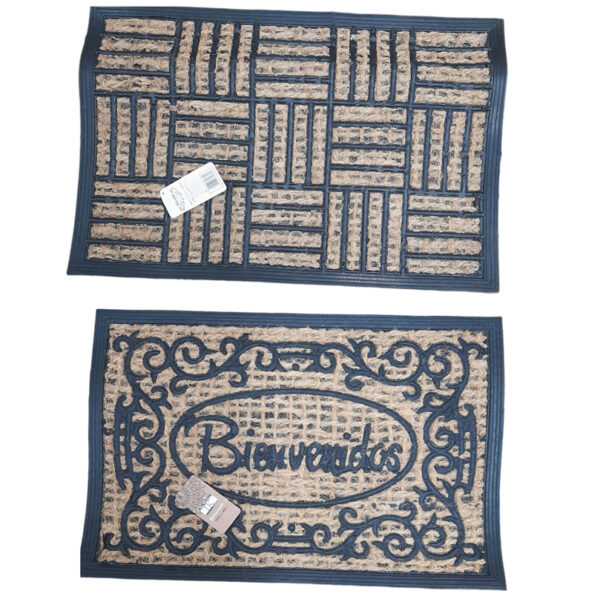 Alfombra goma y jute