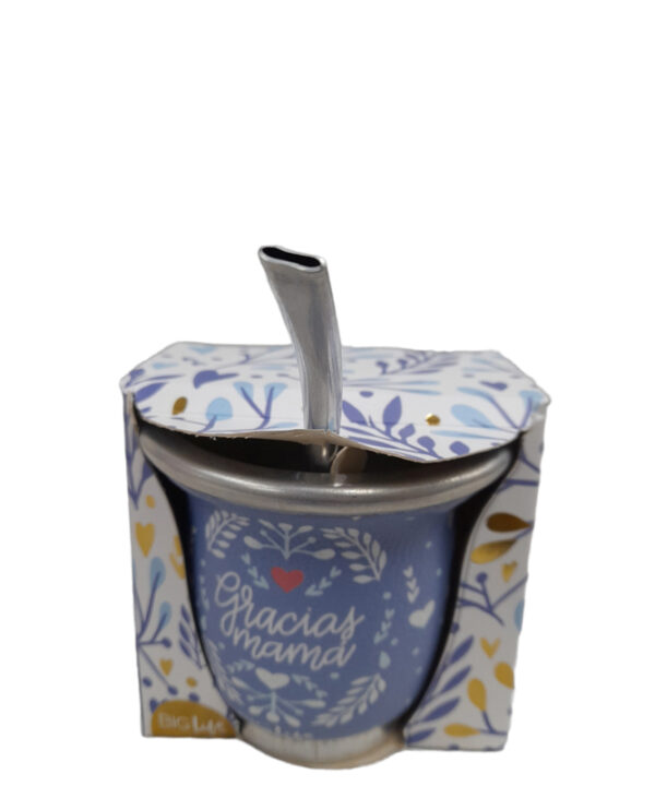 Mate c/bombillas dia de la madre
